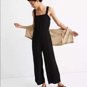 NWT Madewell Smocked Tank Jumpsuit